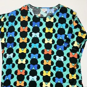 LuLaRoe Disney Minnie Mouse Tunic Top, XL